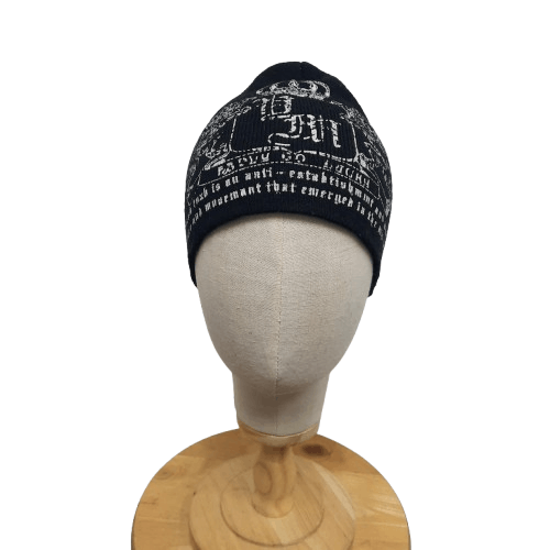 If Six Was Nine 🏰 Japanese brand harajuku style gothic pull on beanie hat Size ONE SIZE - 1 Thumbnail