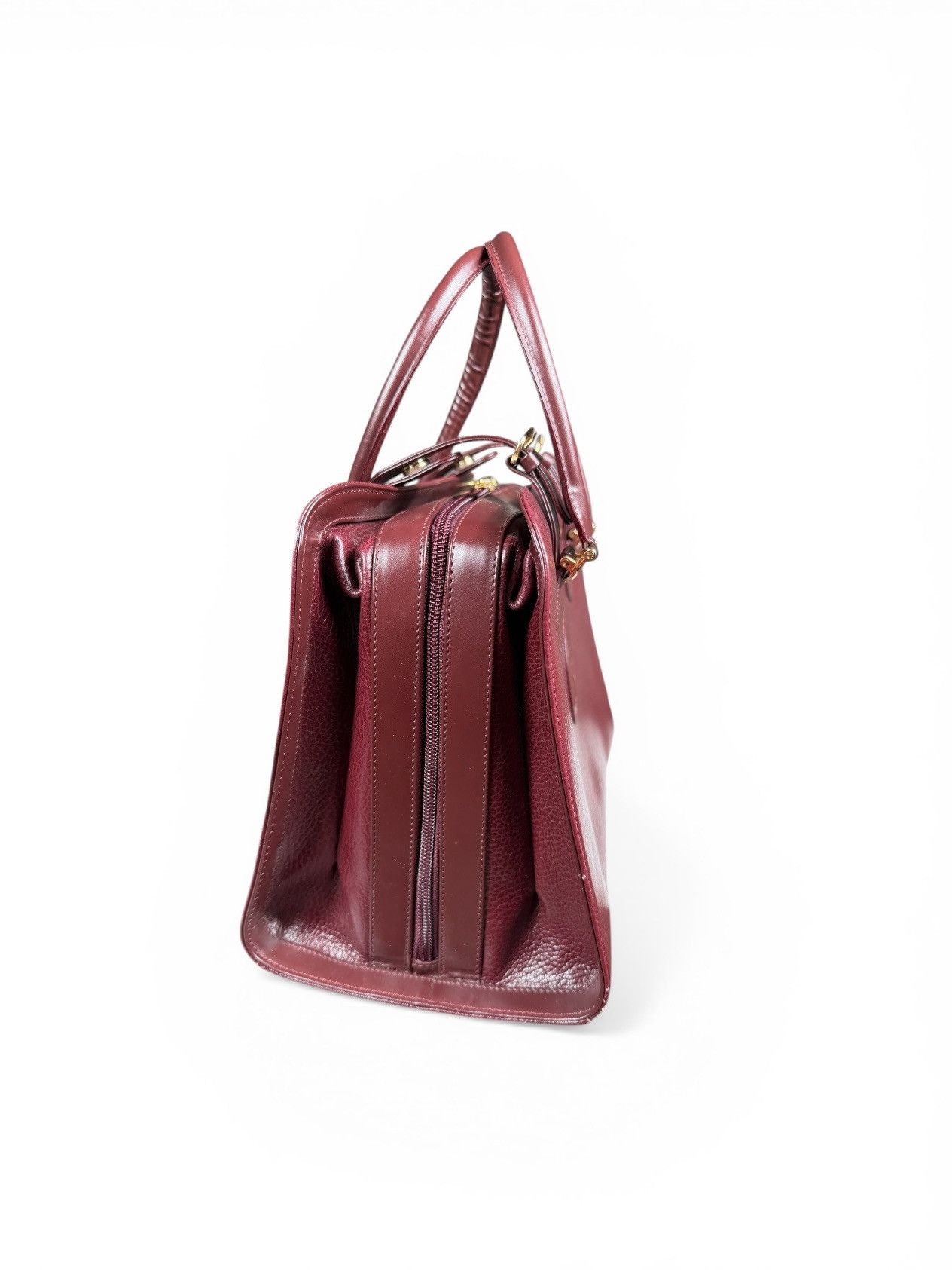Cartier Cartier Logo Leather hand bag Size ONE SIZE - 3 Thumbnail