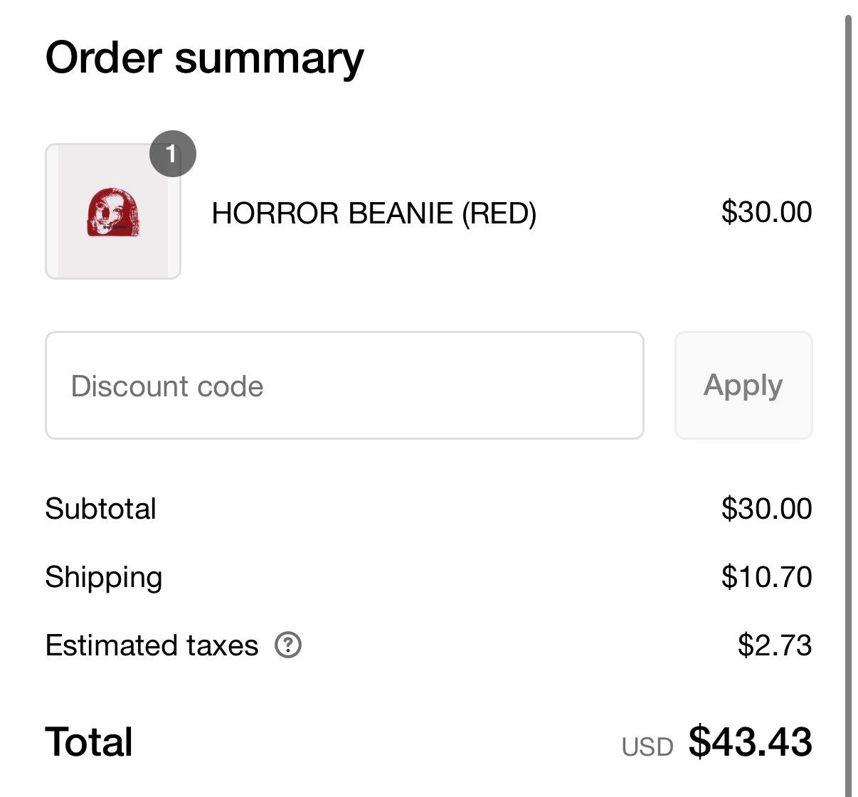 G59 Records G59 Horror Beanie Size ONE SIZE - 6 Thumbnail