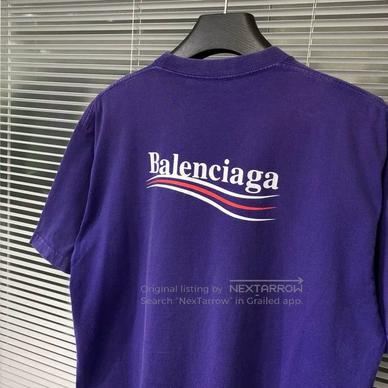 Balenciaga Balenciaga Short-sleeve T-shirt with Coke wave print logo, Size US S / EU 44-46 / 1 - 4 Thumbnail