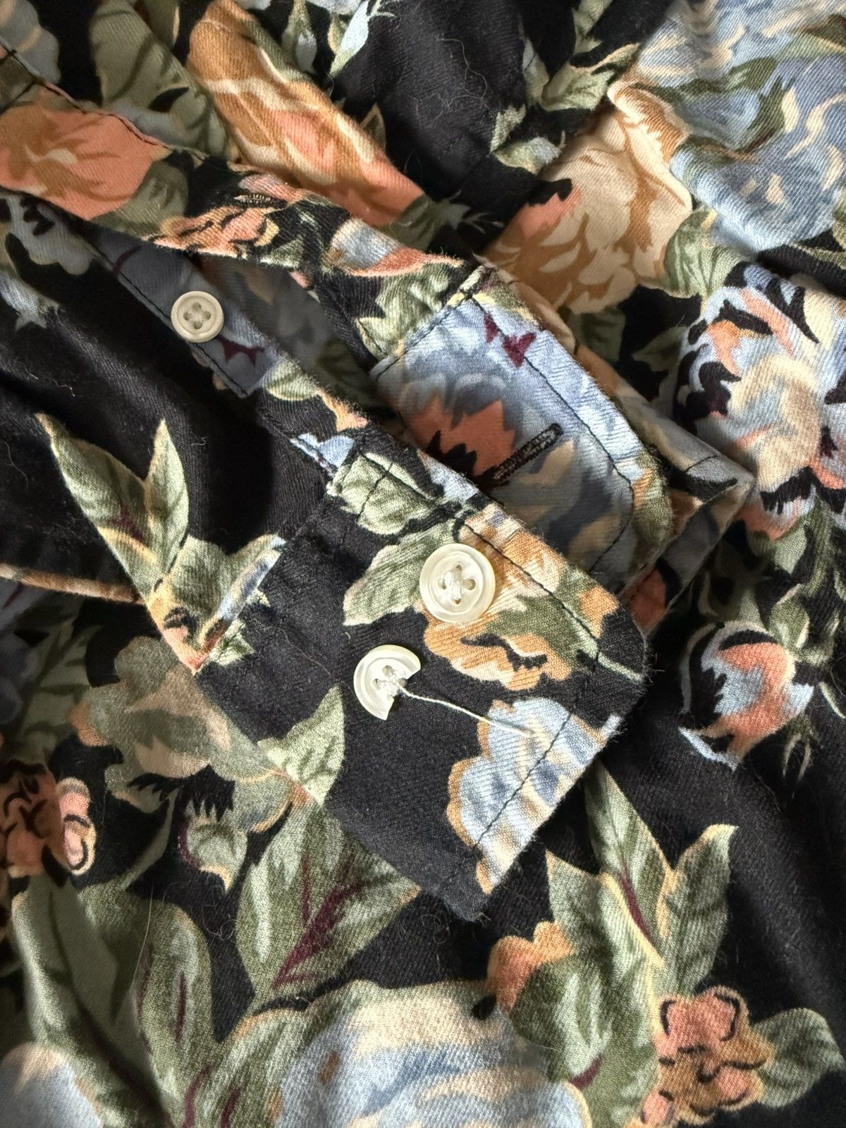 Supreme Supreme 2014 floral shirt black Size US M / EU 48-50 / 2 - 3 Thumbnail
