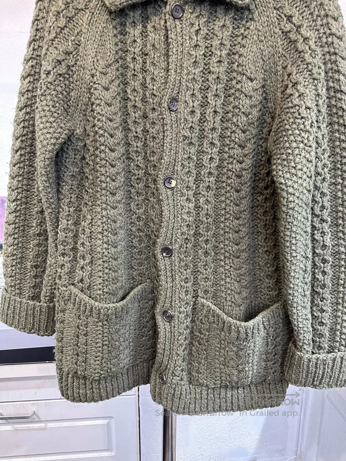 Yohji Yamamoto Yohji Yamamoto Men's Knit Sweater Jacket. Size US L / EU 52-54 / 3 - 4 Thumbnail