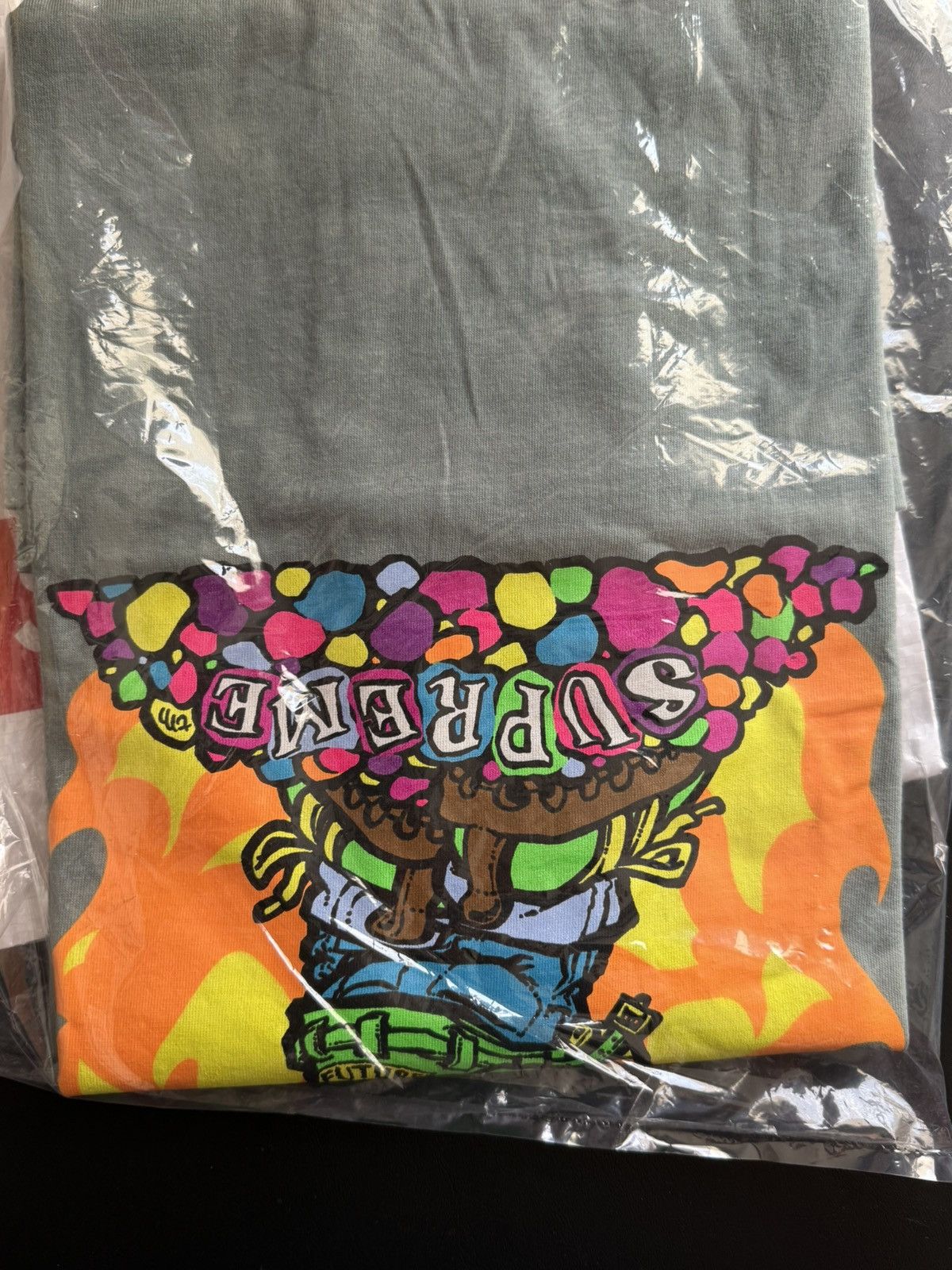 Supreme Supreme Molotov Kid Tee SS19 Size US XL / EU 56 / 4 - 3 Thumbnail