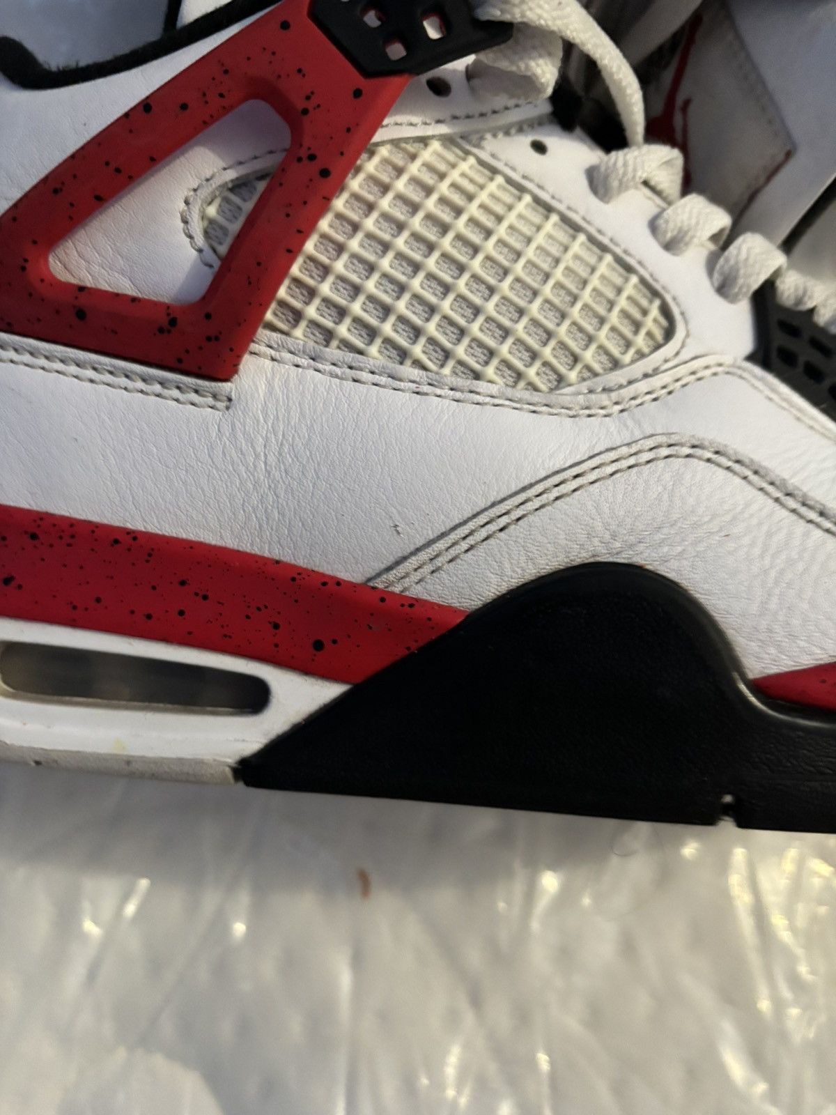 Jordan Brand Jordan 4 Red Cement Size US 9.5 / EU 42-43 - 6 Thumbnail