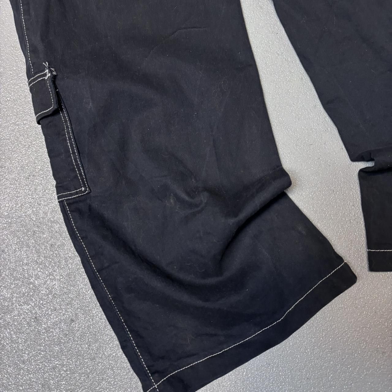 Japanese Brand × Vintage Vintage y2k 90s opium stitched cargo pants Size US 34 / EU 50 - 7 Thumbnail