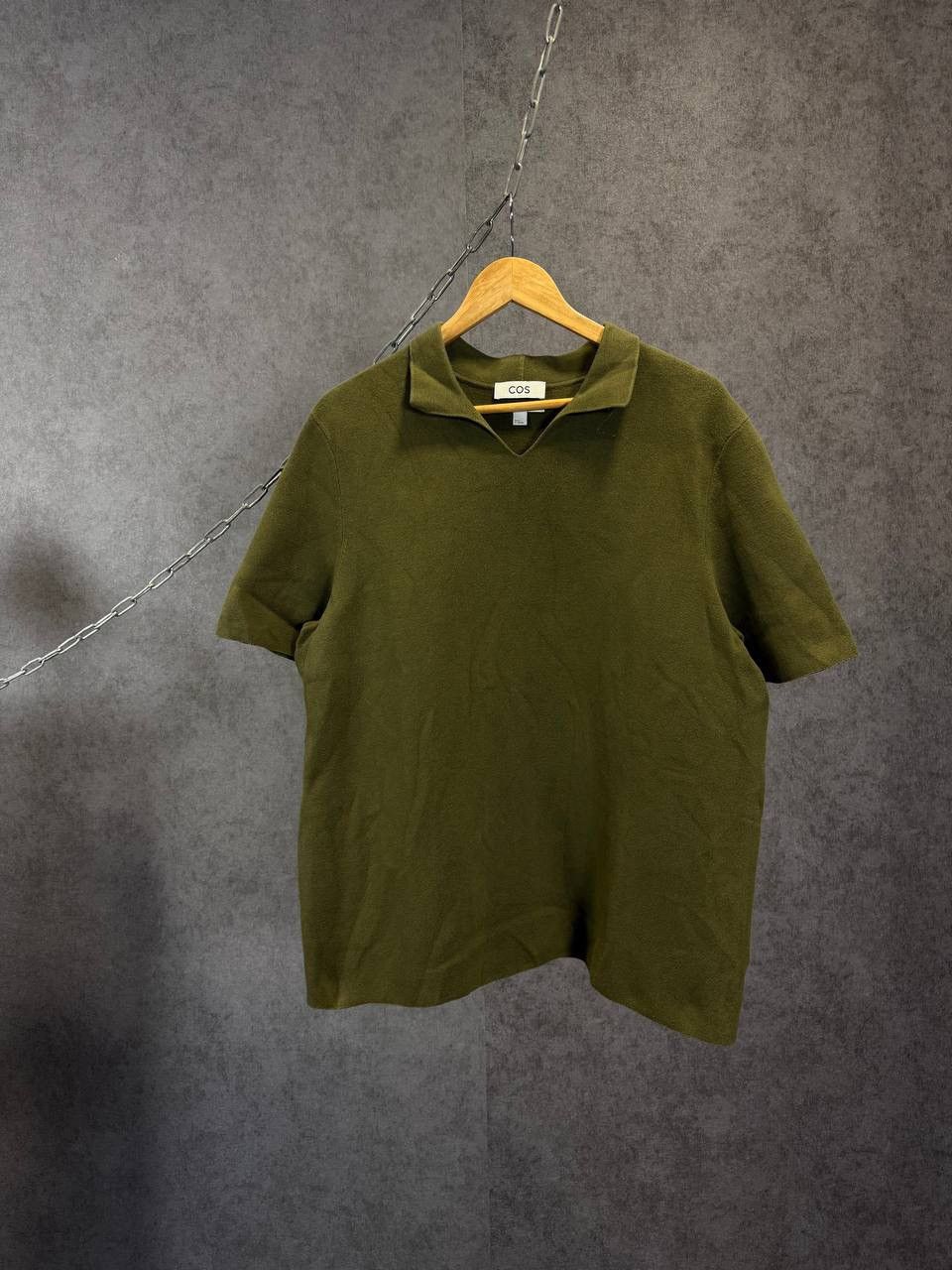 Cos COS designer relaxed heavy polo tee Size US XL / EU 56 / 4 - 1 Thumbnail