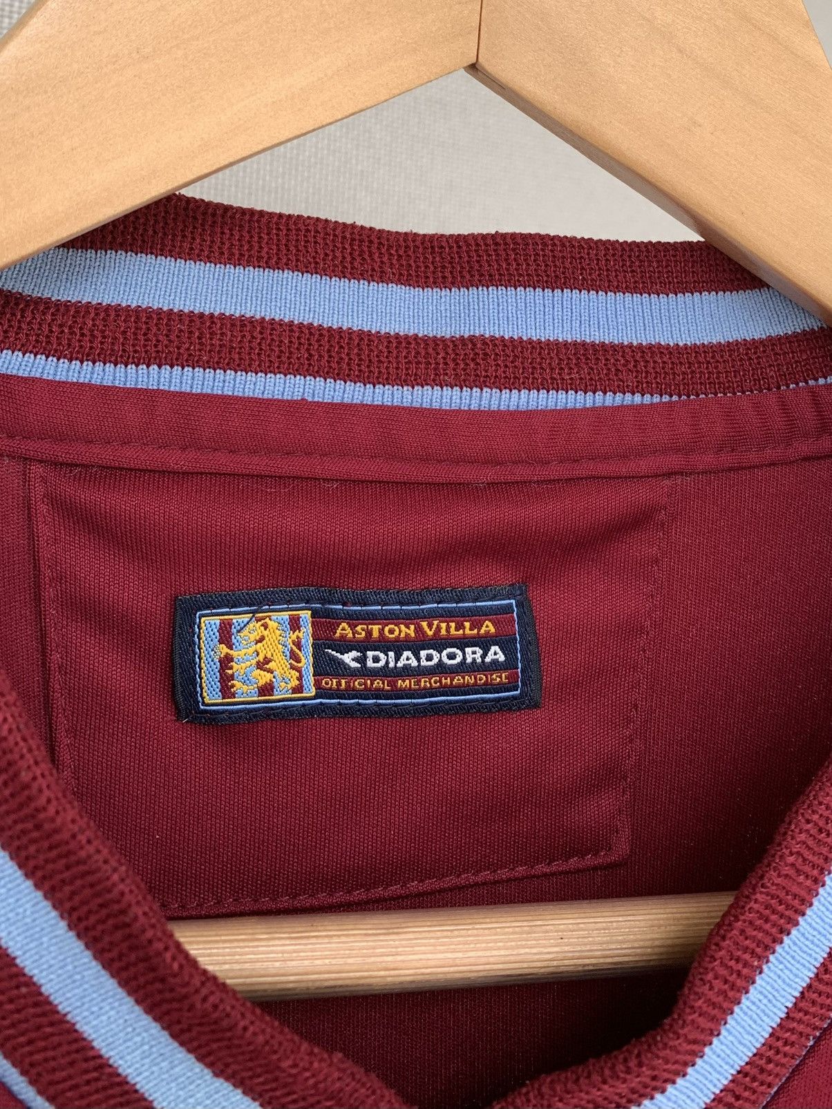 Diadora Diadora ASTON VILLA FC 2002-2003 Vintage Home Shirt Size L Size US L / EU 52-54 / 3 - 4 Thumbnail