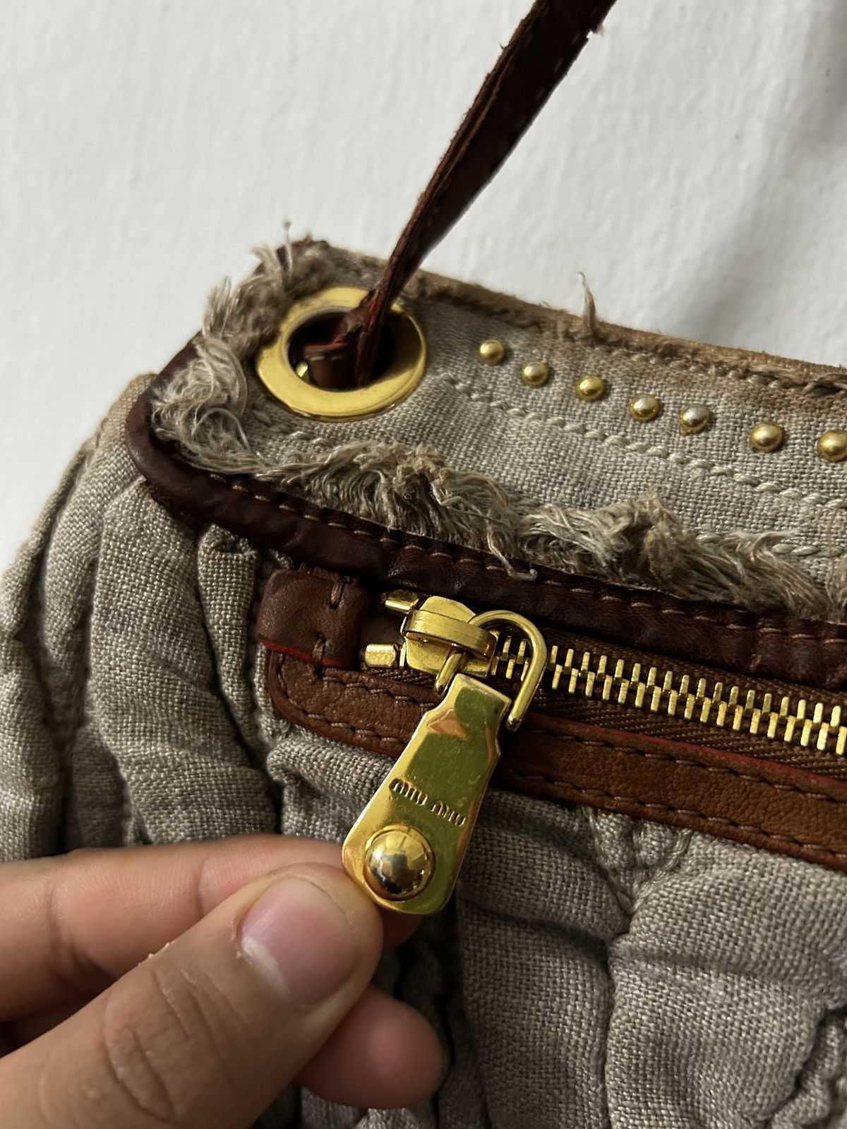 Miu Miu vintage Miu Miu Matelassé handbag Size ONE SIZE - 6 Thumbnail