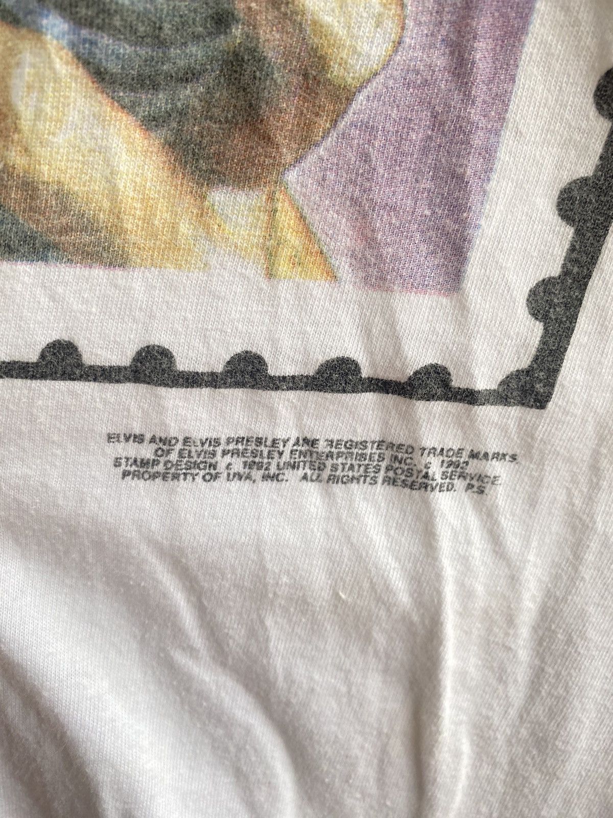 Band Tees × Vintage Vintage 90s Elvis Presley tee Size US L / EU 52-54 / 3 - 3 Thumbnail