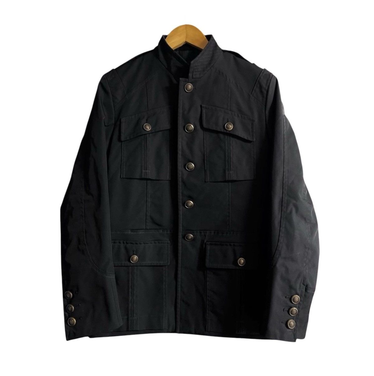 Gucci Gucci AW’08 2008 Polyester 4 Pocket Blazer Coat Jacket Khaki Size US S / EU 44-46 / 1 - 1 Thumbnail