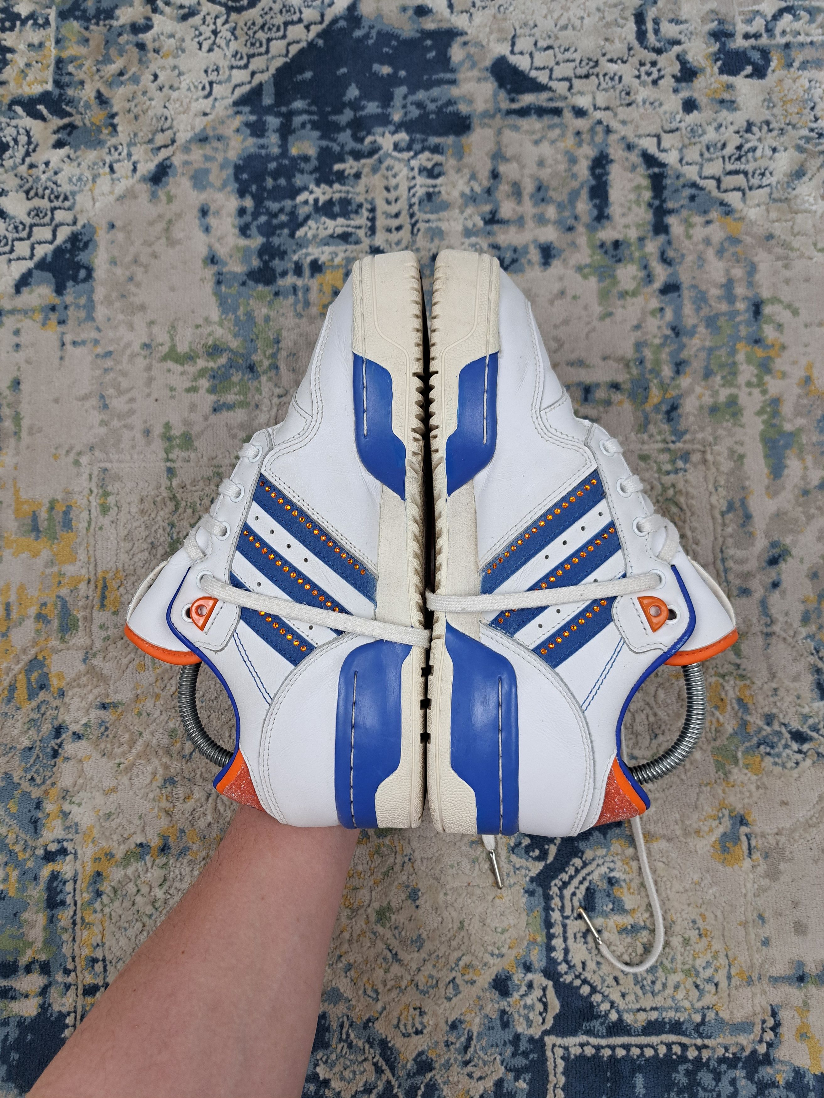 Adidas Adidas x Swarovski Crystals Rivalry Low Very Rare Sneakers Size US 7 / EU 40 - 5 Thumbnail