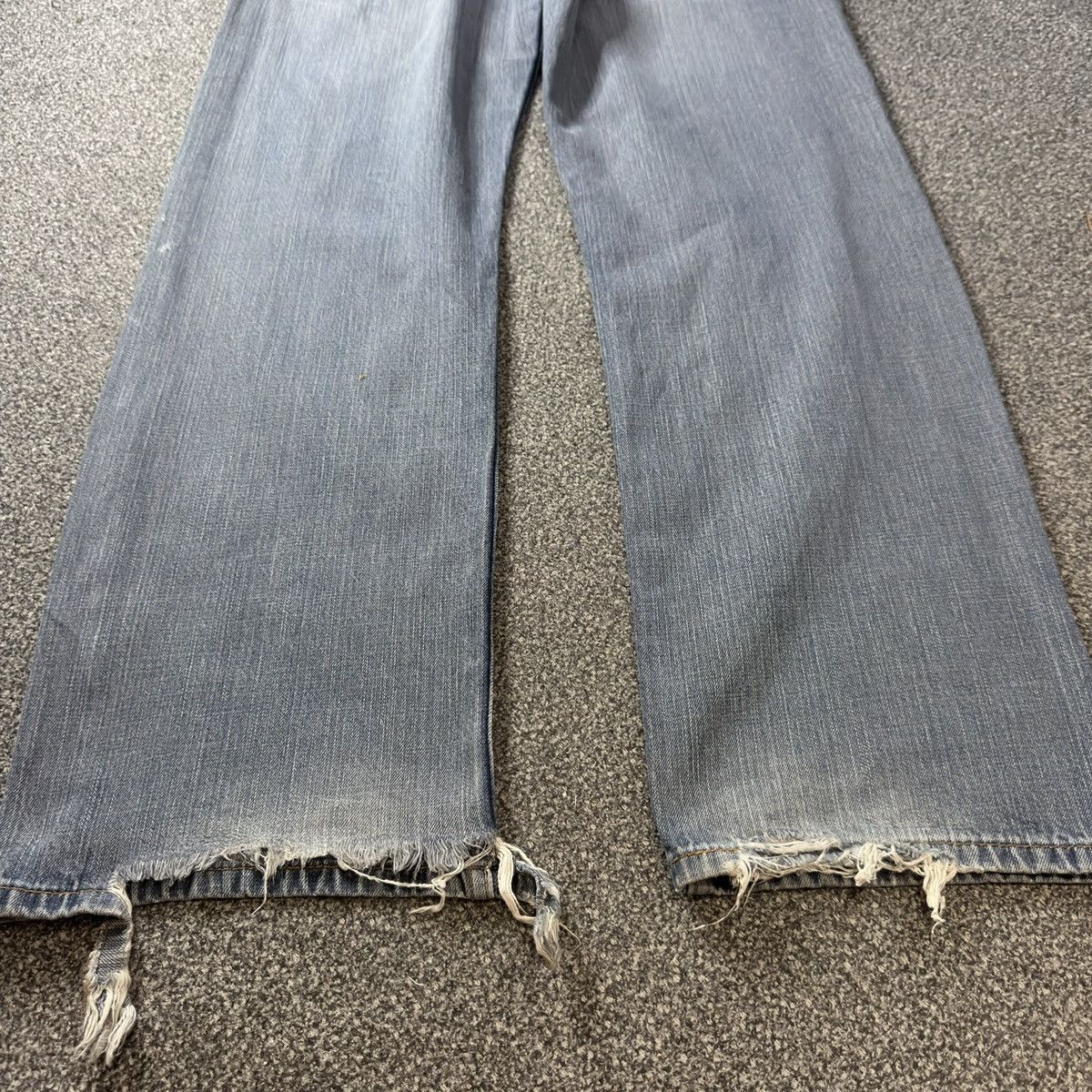 Hysteric Glamour Archives y2k Wide Leg Levis 569 Loose Fade Washed Denim Size US 29 - 12 Thumbnail