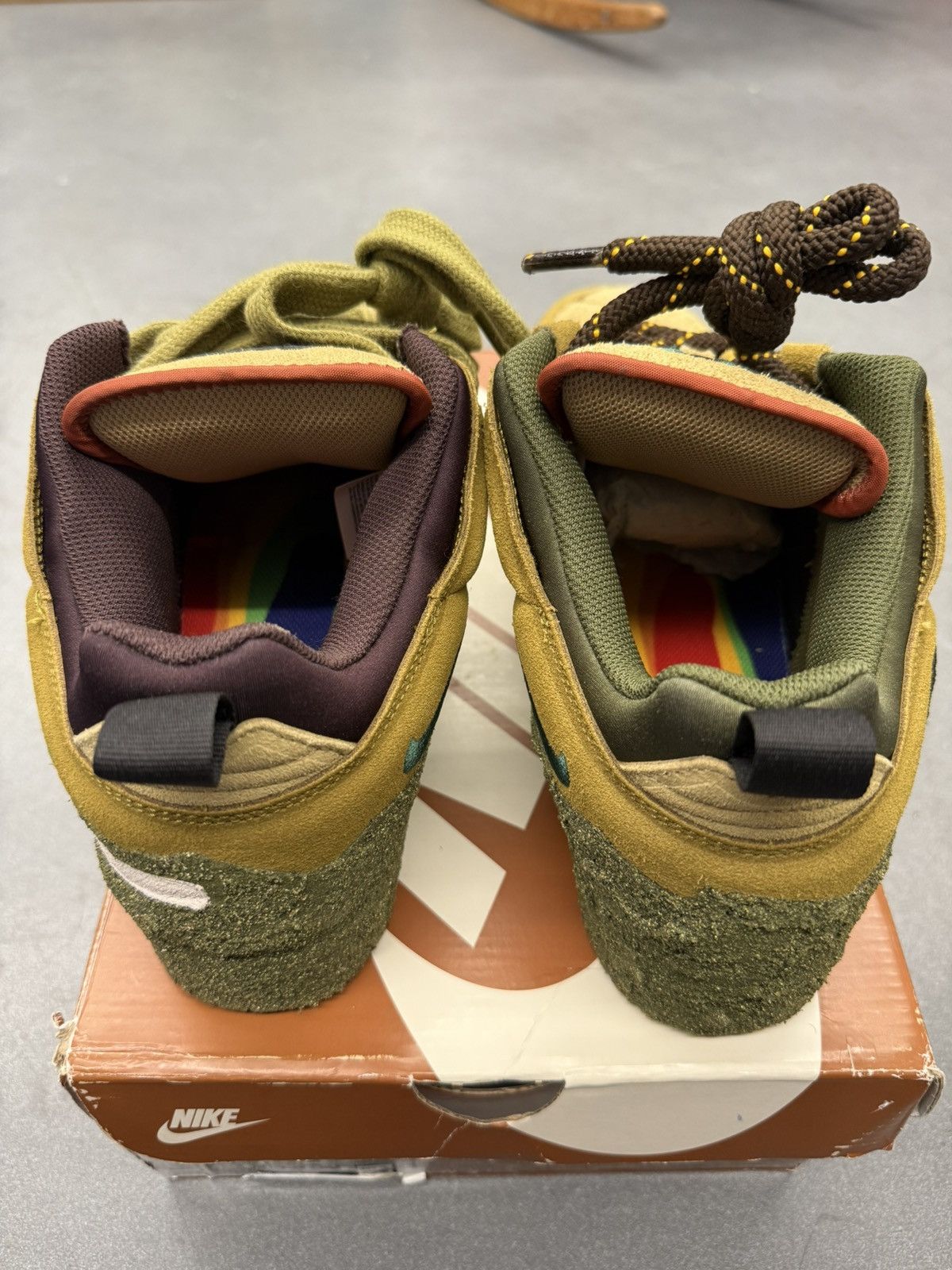Cactus Plant Flea Market × Nike 2022 Nike CPFM Flea 1 Cactus Plant Flea Market Dessert Moss Size US 12 / EU 45 - 5 Thumbnail