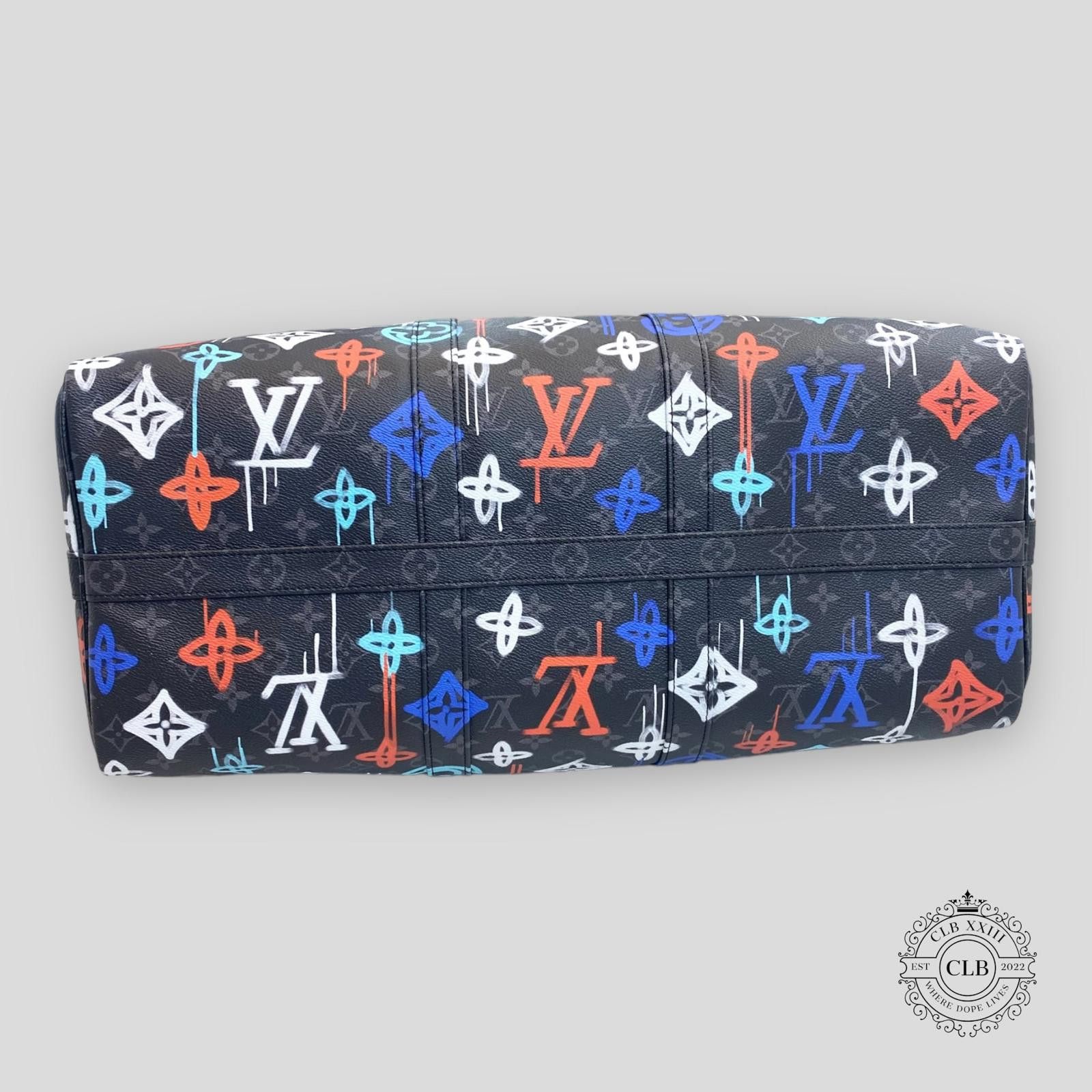 Louis Vuitton LOUIS VUITTON KEEPALL BANDOULIÈRE 50 - GRAFFITI MONOGRAM Size ONE SIZE - 3 Thumbnail