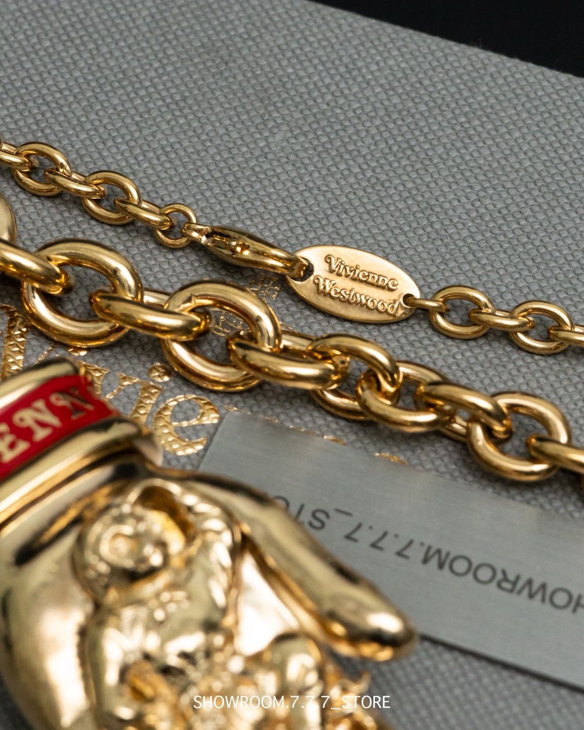 Vivienne Westwood Vivienne Westwood Monkey Pendant Necklace Size ONE SIZE - 9 Thumbnail