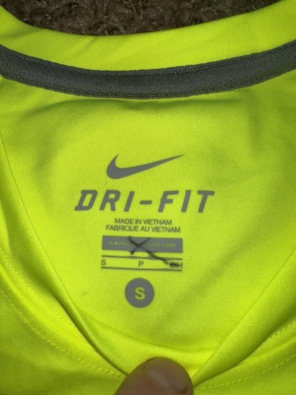 Nike Nike Mens Legacy SS Volt Training Top Size US S / EU 44-46 / 1 - 3 Thumbnail