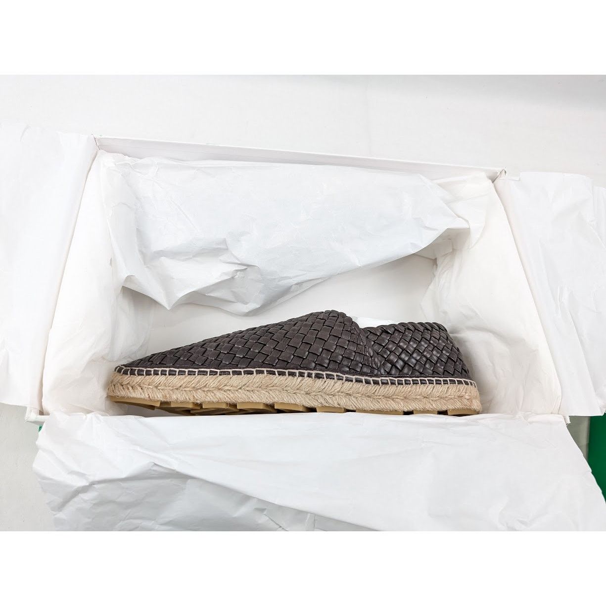 Bottega Veneta o1rshd1 Espadrilles Leather Tubular Nappa in Fondant Size US 8 / EU 41 - 19 Thumbnail