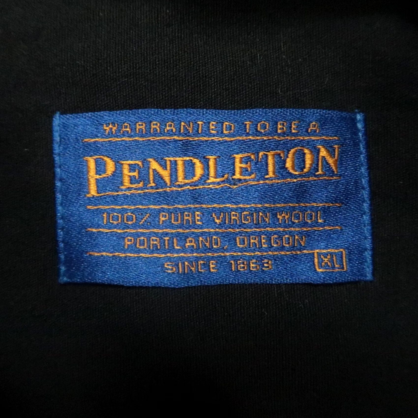 Pendleton VINTAGE Pendleton Shirt Mens XL Brown Plaid Wool Flannel Long Sleeve Button Up Size US XL / EU 56 / 4 - 4 Thumbnail