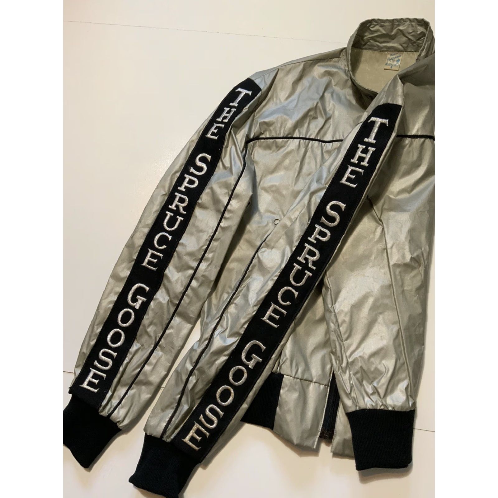 Vintage VINTAGE The Spruce Goose Hughes H-4 Hercules Aviation Aircraft Jacket Sz. S Mens Size US S / EU 44-46 / 1 - 4 Thumbnail