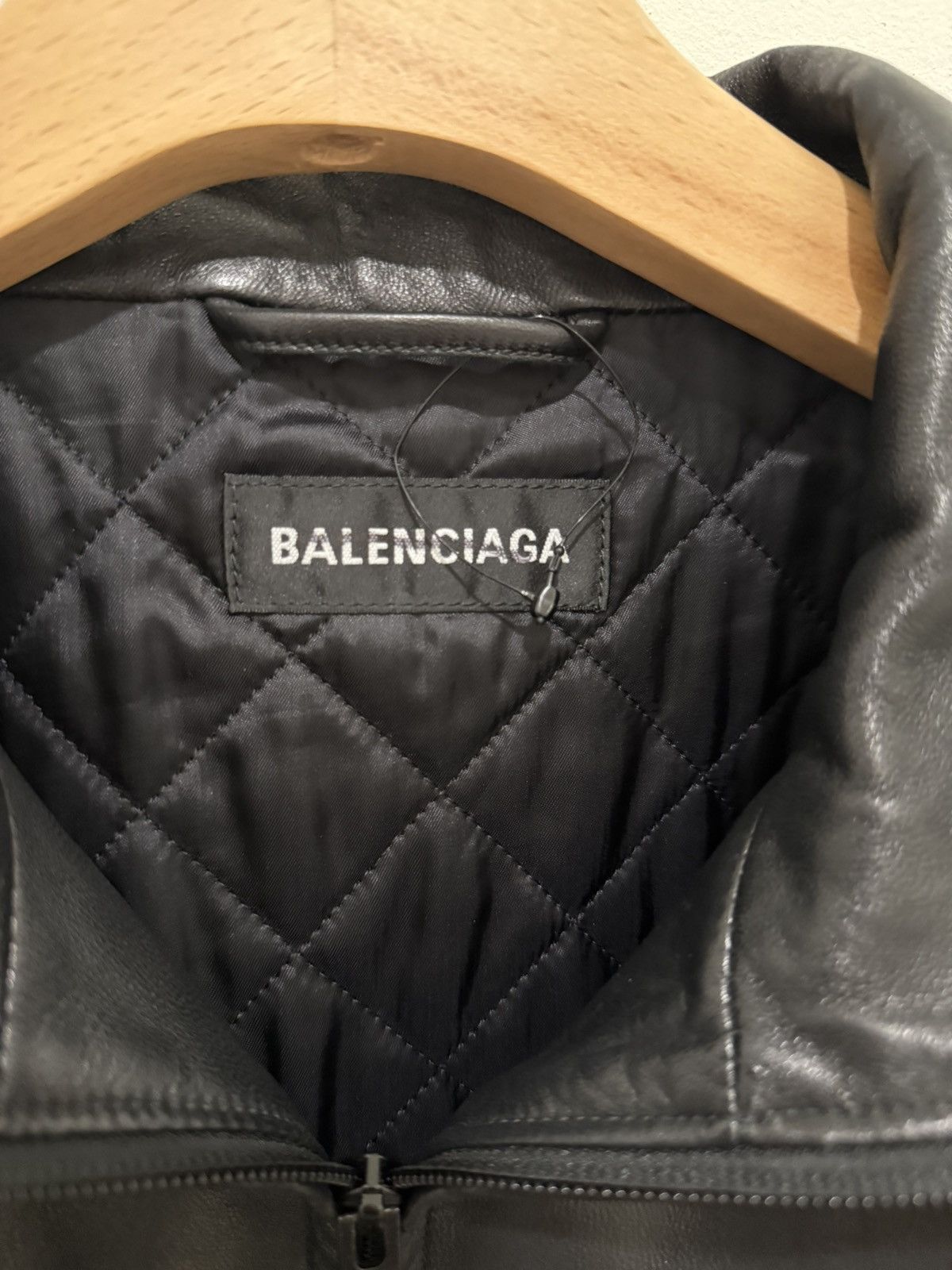 Balenciaga Balenciaga Leather Zip Jacket Size US M / EU 48-50 / 2 - 3 Thumbnail