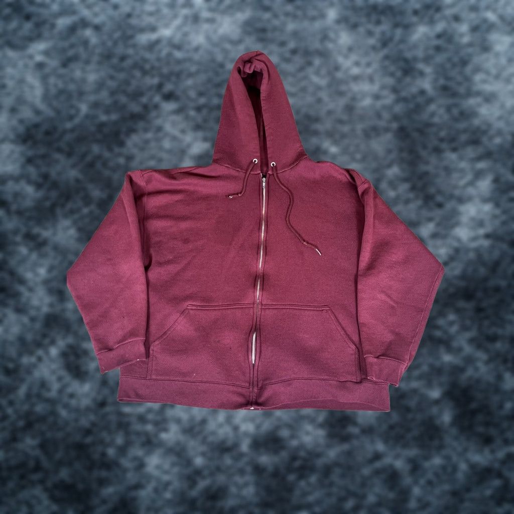 ESPIRIT VINTAGE Pro Spirit Hoodie Sweatshirt 2XL Red Mens Football Logo Graphic Plain Zip Up Size US XXL / EU 58 / 5 - 1 Thumbnail