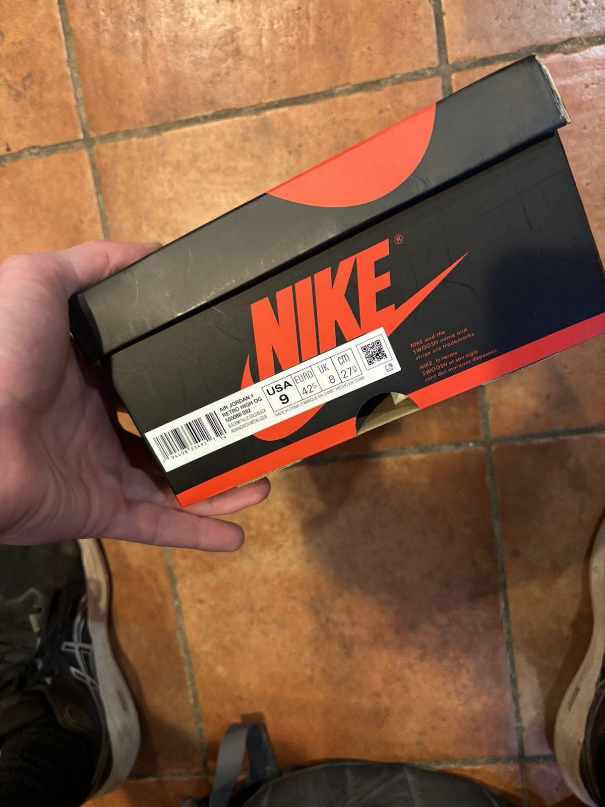 Jordan Brand Air Jordan 1 Black 2020 Size US 9 / EU 42 - 6 Thumbnail