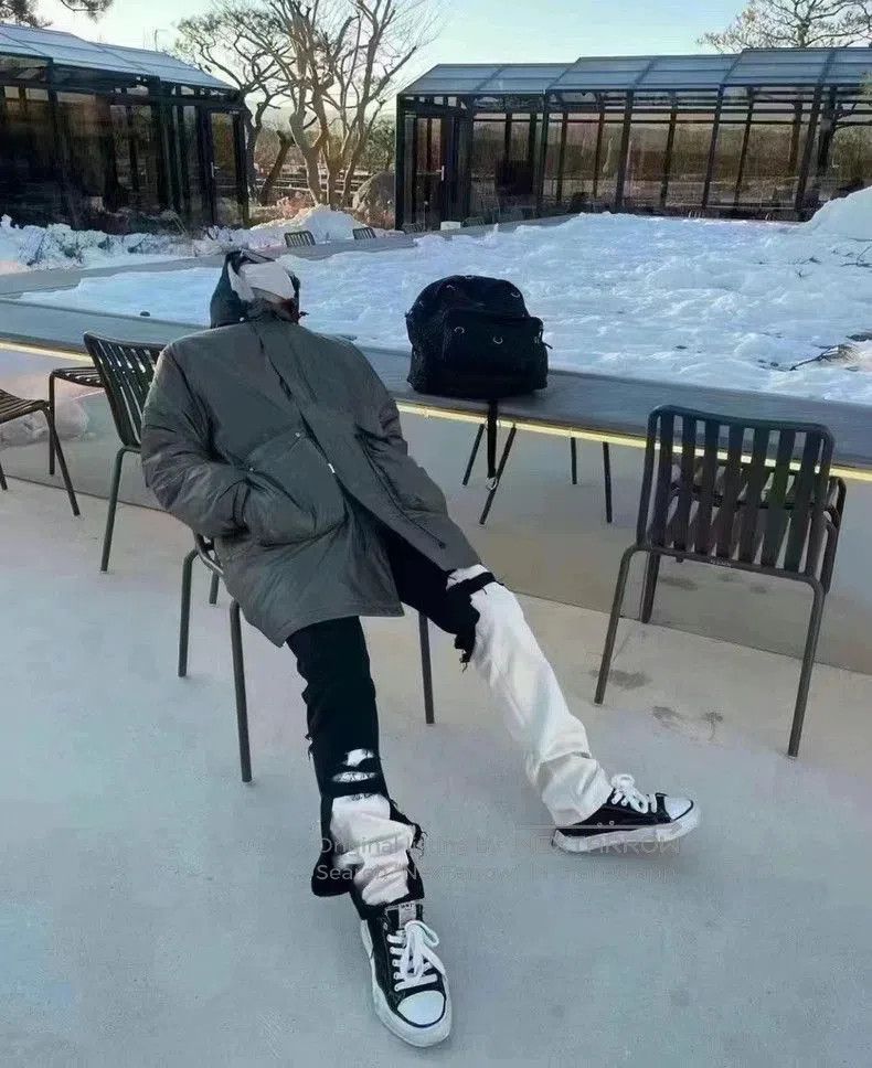 Raf Simons Raf Simons Black and White Distressed Denim Pants. Size US 32 / EU 48 - 7 Thumbnail
