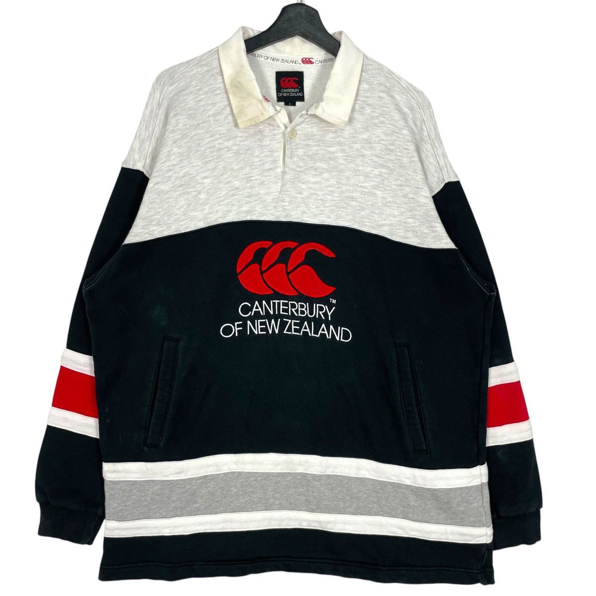 Canterbury of New Zealand Vintage Canterbury Of New Zealand Embroidery Logo Sweatshirt Size US L / EU 52-54 / 3 - 1 Thumbnail