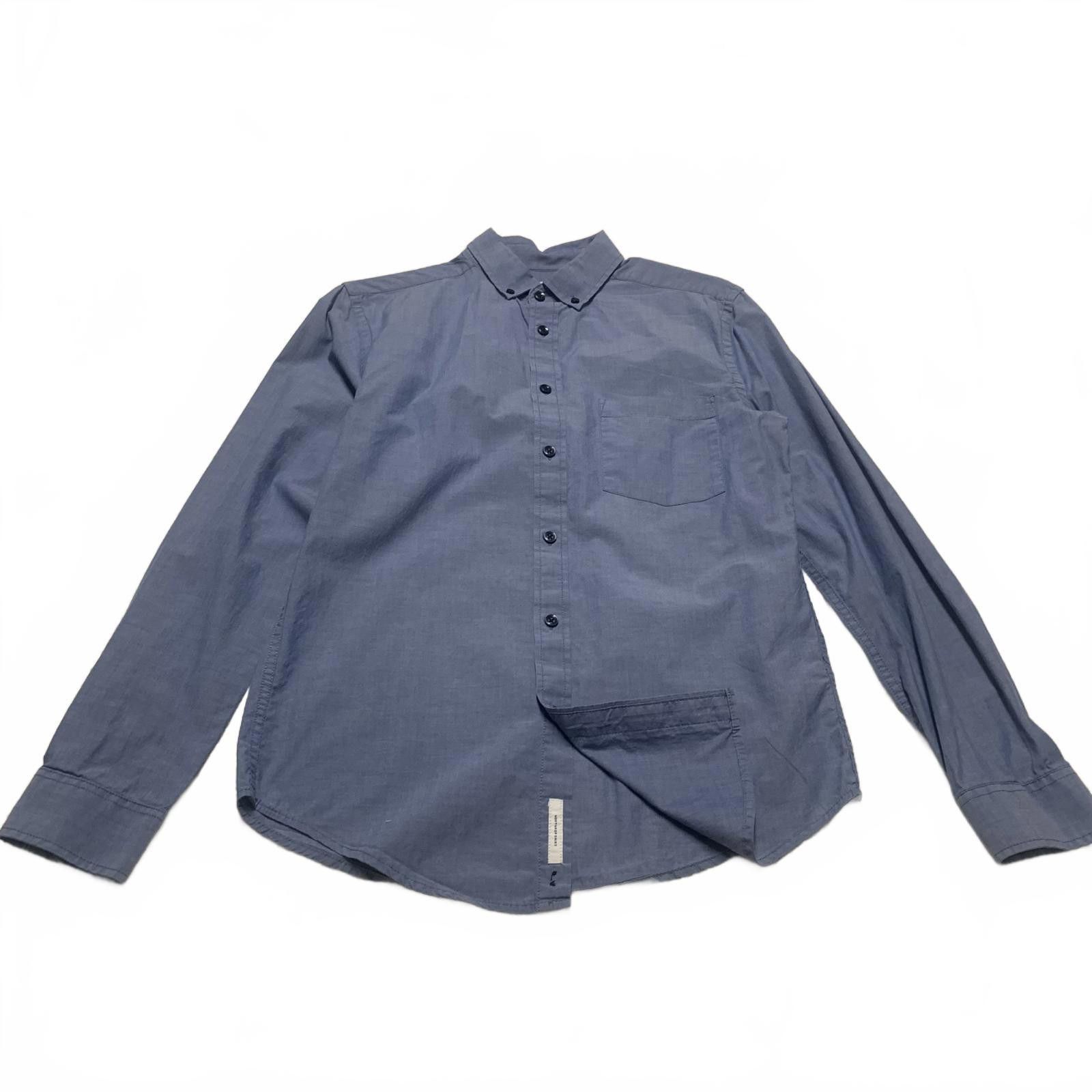 Other Goodfellow & Co Men's S Light Blue Denim Button Shirt Size US S / EU 44-46 / 1 - 4 Thumbnail