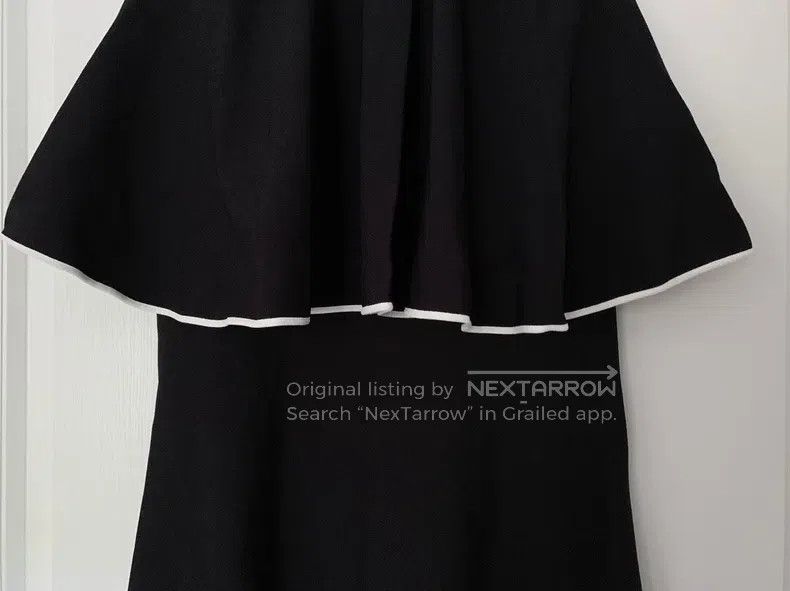 Valentino Valentino Black and white dress Size L / US 10 / IT 46 - 2 Thumbnail