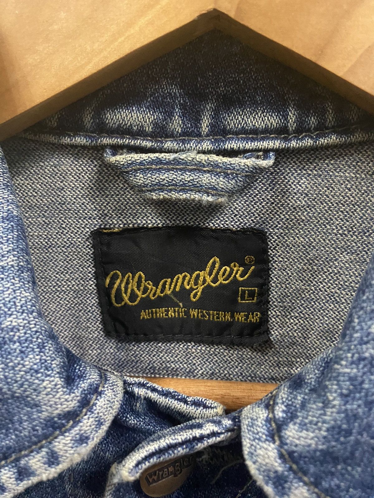 Wrangler Vintage wrangler denim jacket Size US M / EU 48-50 / 2 - 9 Thumbnail