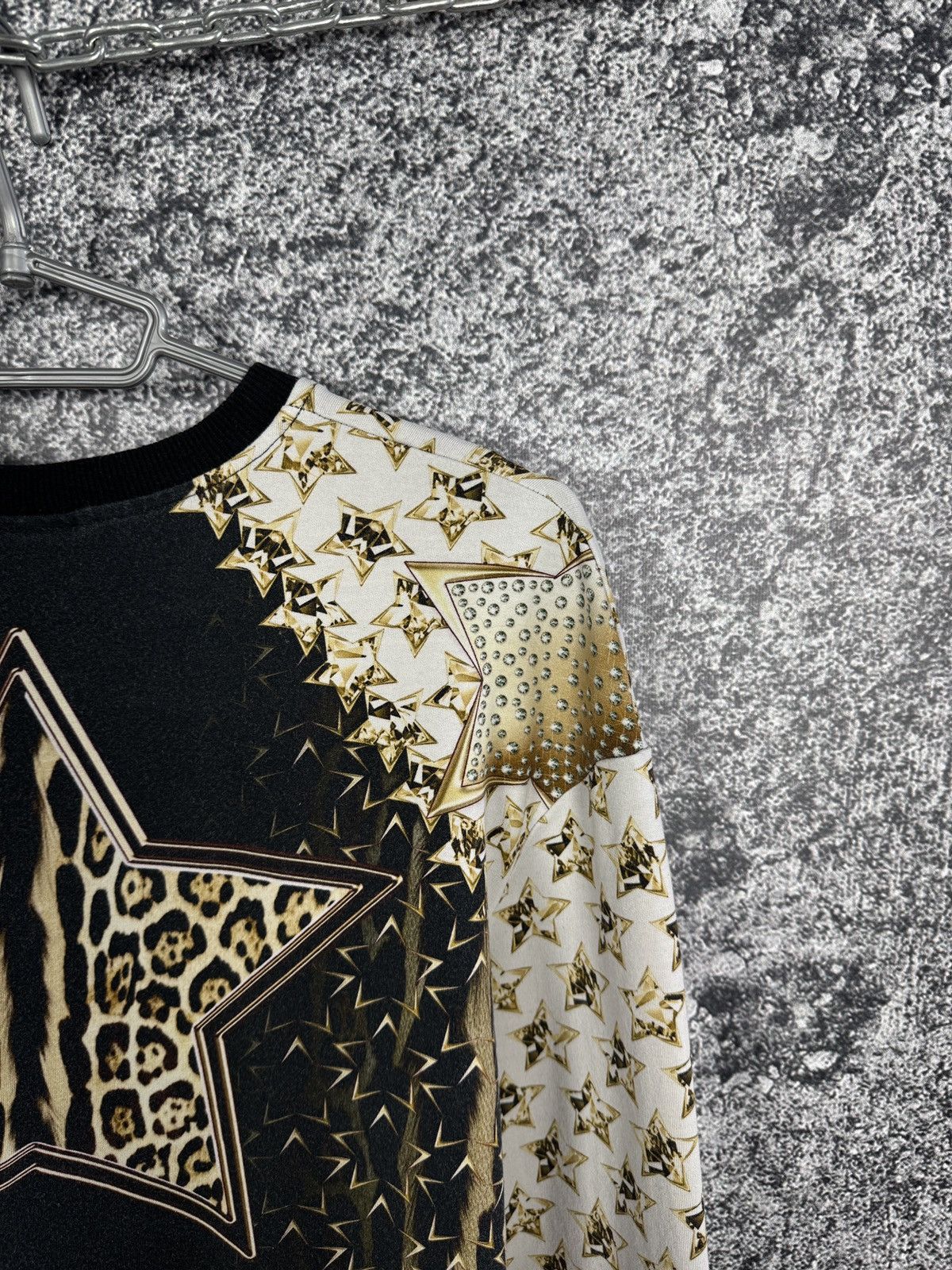 Just Cavalli Just Cavalli Golden Printed Sweatshirt Made in Italy Size 42 Size M / US 6-8 / IT 42-44 - 10 Thumbnail