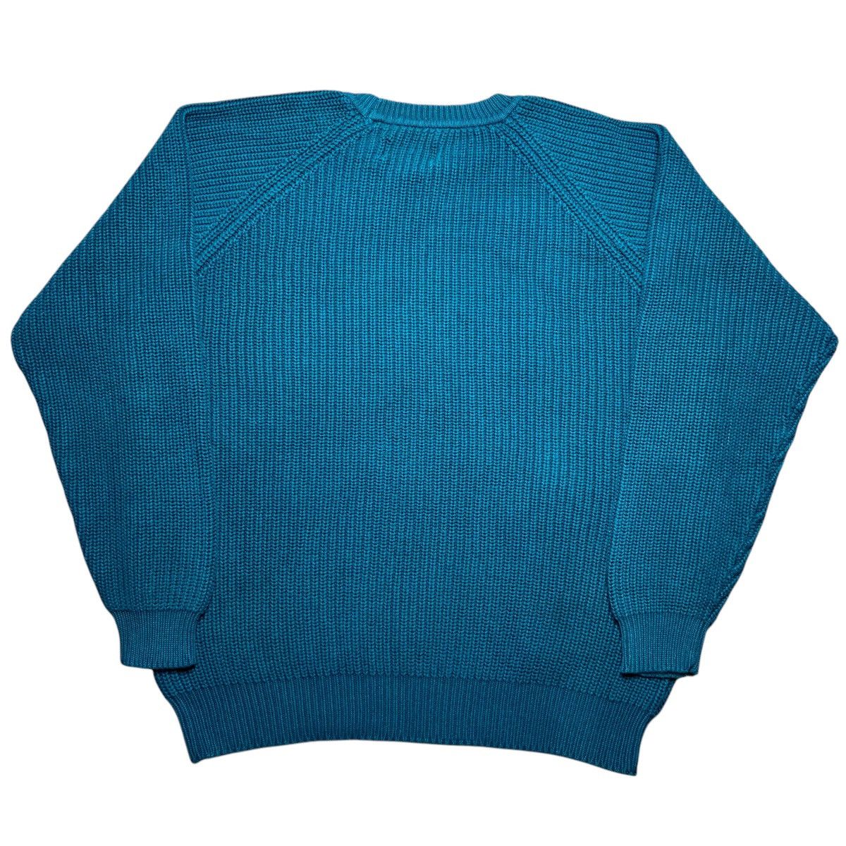 Eddie Bauer × Vintage Vintage 80s Eddie Bauer Forrest Green Knit Pullover Sweater Size US XL / EU 56 / 4 - 3 Thumbnail