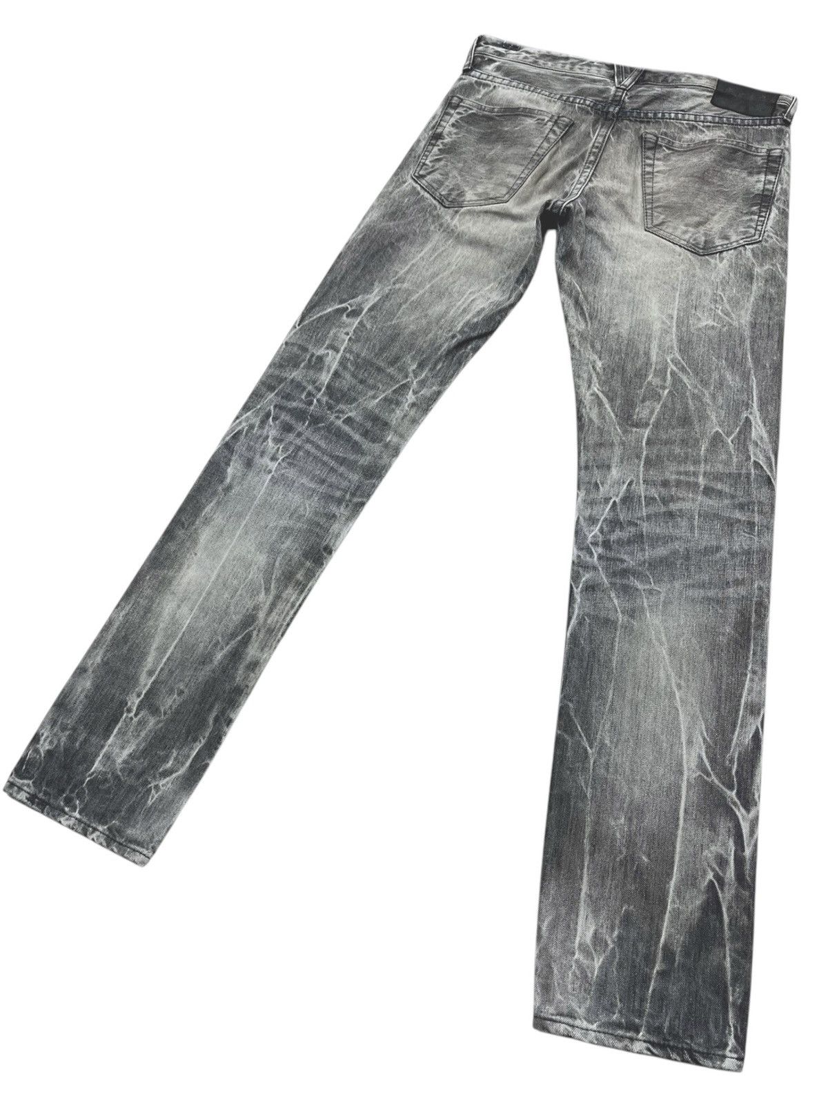 Vanquish FYE🔥VANQUISH Mudmax Off-Black Lightning Whisker Distressed Size US 29 - 5 Thumbnail