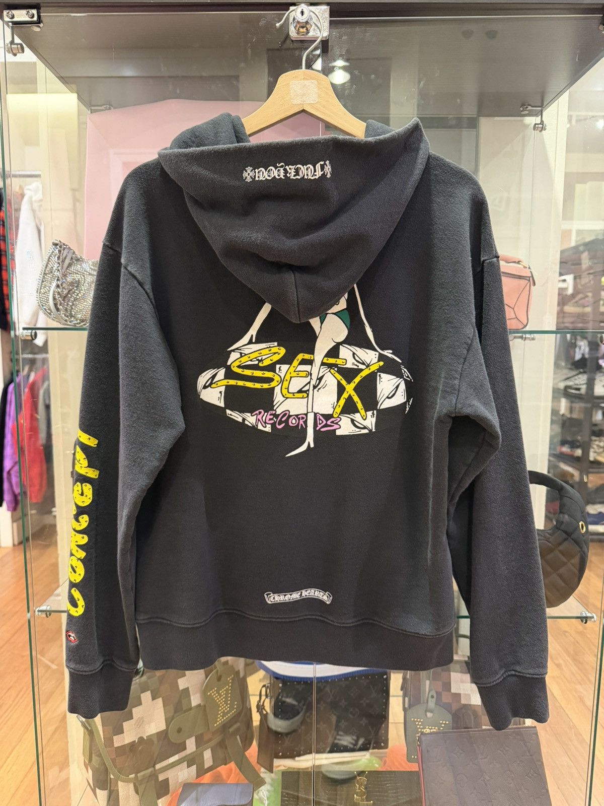 Chrome Hearts Chrome Hearts Matty Boy Sex Records Hoodie Size US M / EU 48-50 / 2 - 2 Thumbnail