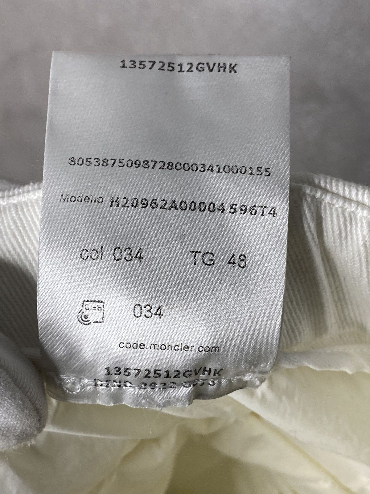 Moncler Moncler 70 Limited Edition White Cargo Pants Size 48 Size US 32 / EU 48 - 20 Thumbnail