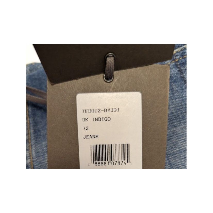 Tom Ford o1rshd1 Straight Jeans in Indigo Blue 32 Size US 32 / EU 48 - 21 Thumbnail