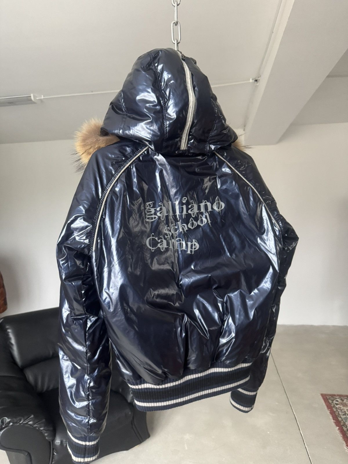 John Galliano Archival John Galliano Down Jacket Faur Fux Size S / US 4 / IT 40 - 3 Thumbnail