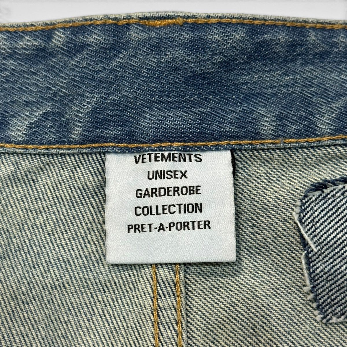 Vetements Vetements Trashed Denim Shorts Blue Size US 36 / EU 52 - 5 Thumbnail