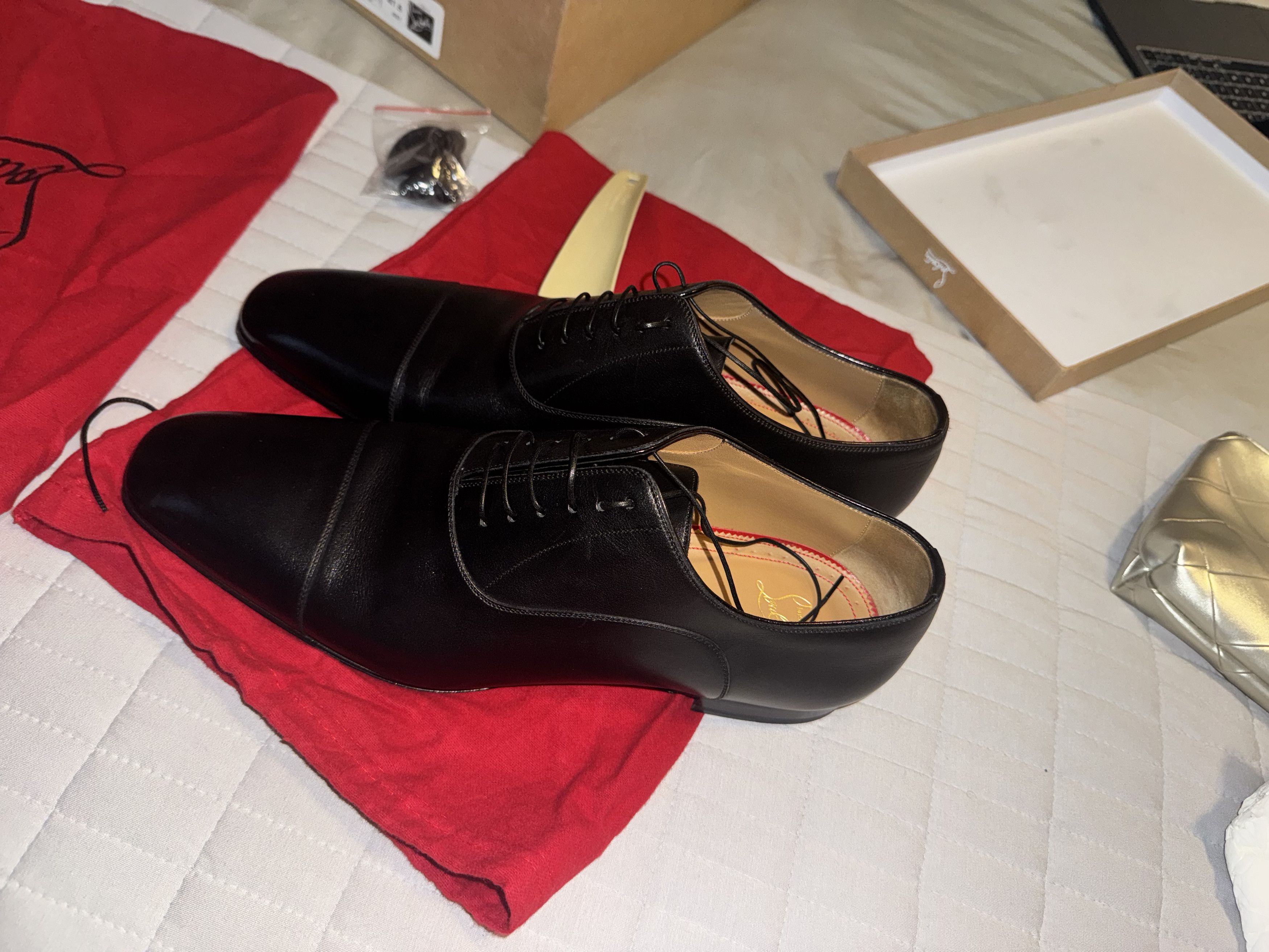 Christian Louboutin Greggo Flat Calf P Size US 14 / EU 47 - 5 Thumbnail