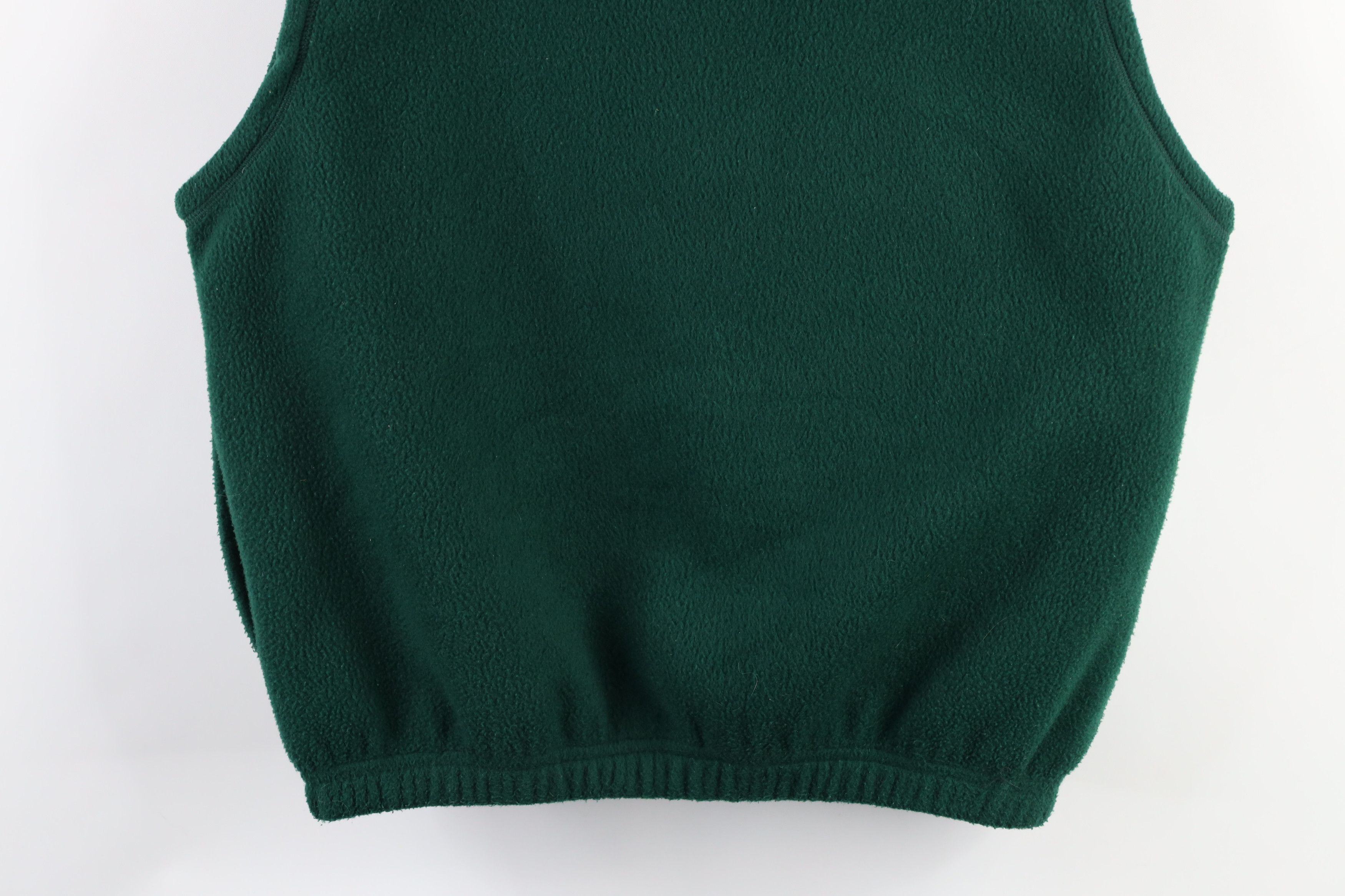 Jeep × Vintage Vintage 90s Jeep Gear Zip Fleece Vest Jacket Green USA Size US XL / EU 56 / 4 - 12 Thumbnail