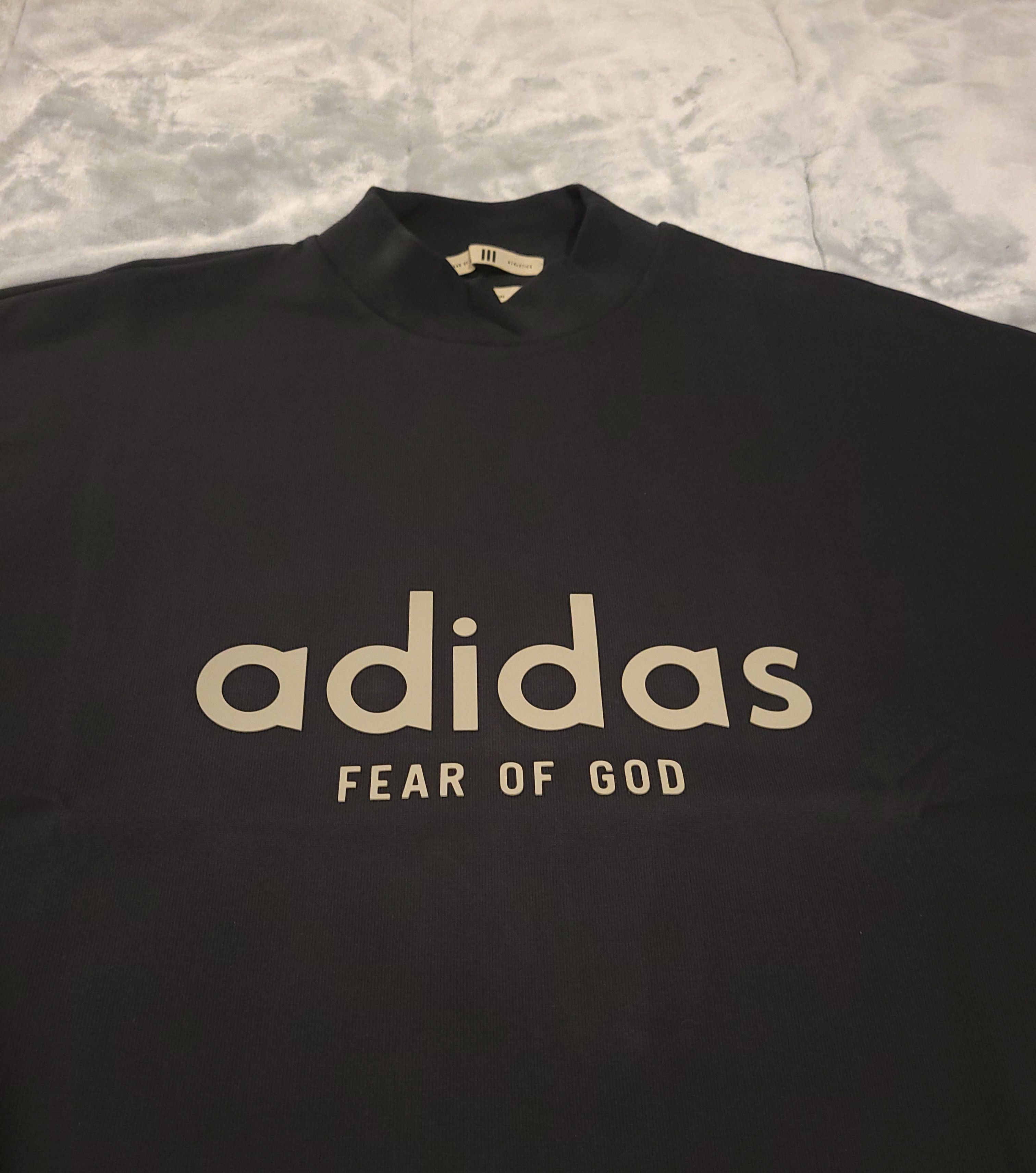 Fear Of God Athletics x Adidas 3/4 Tee - Men's Large- BNWT