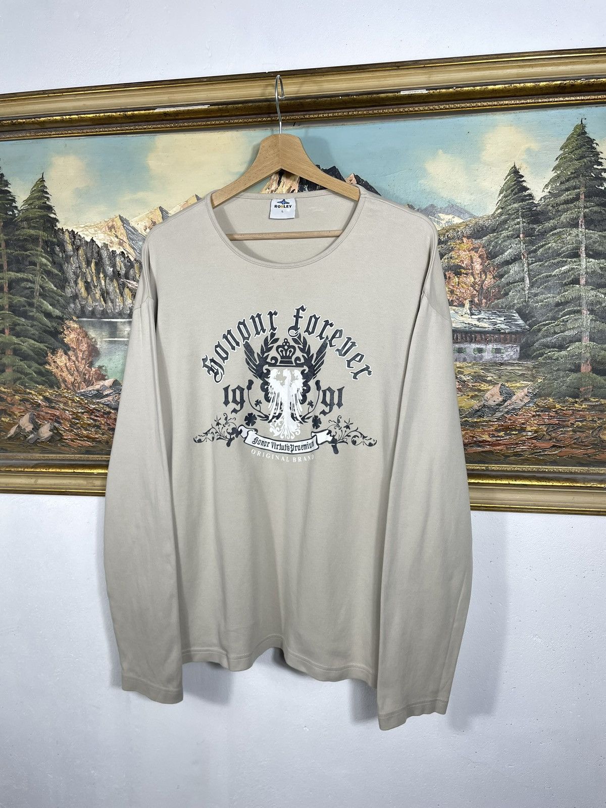 Affliction × Vintage Vintage Y2k Longsleeve Avant Garde Tribal Affliction Cyber Size US L / EU 52-54 / 3 - 2 Thumbnail