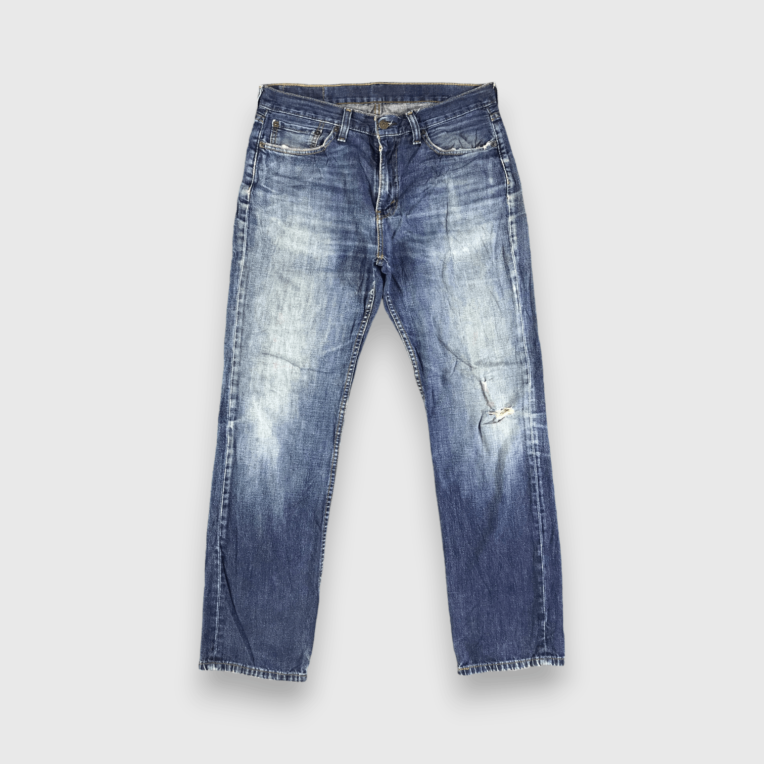 Levi's Vintage Blue Wash Levis 514 Jeans-J3098 Size US 36 / EU 52 - 1 Thumbnail