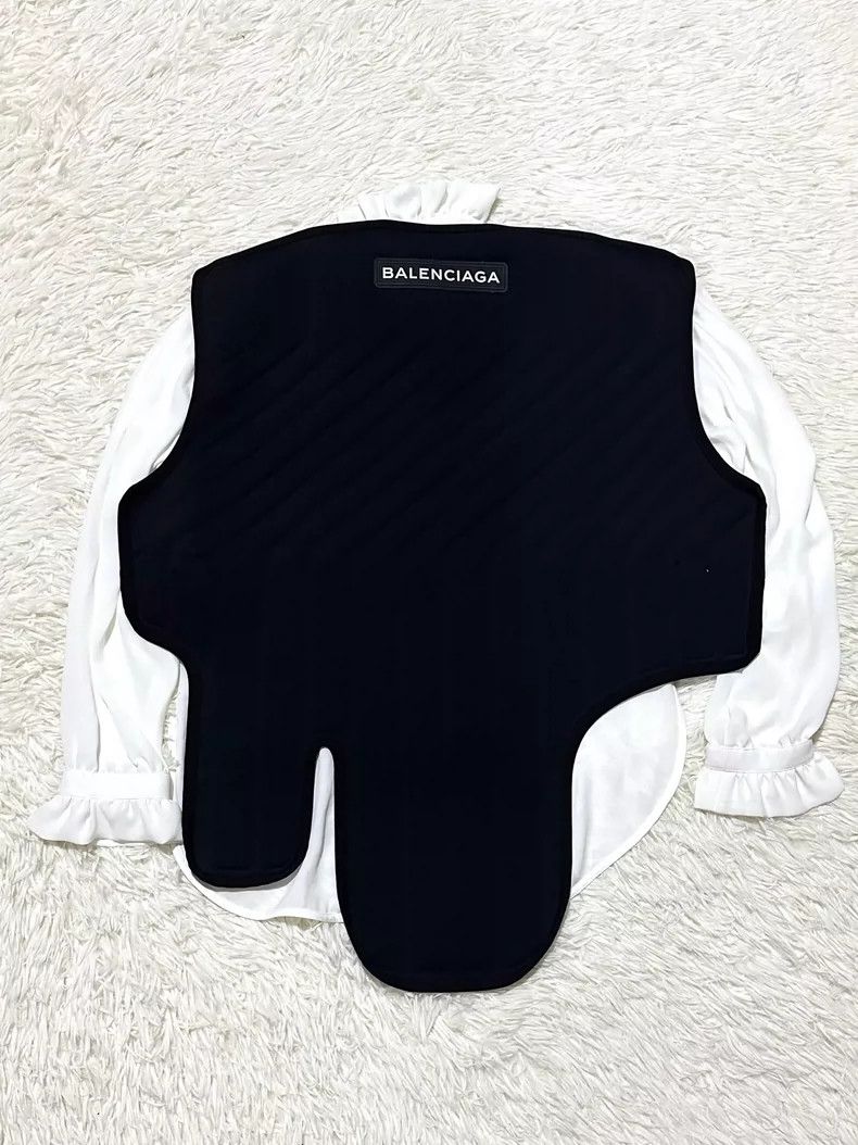 Balenciaga Balenciaga Racing Panel Long Sleeve Shirt - dmc Size US S / EU 44-46 / 1 - 1 Thumbnail