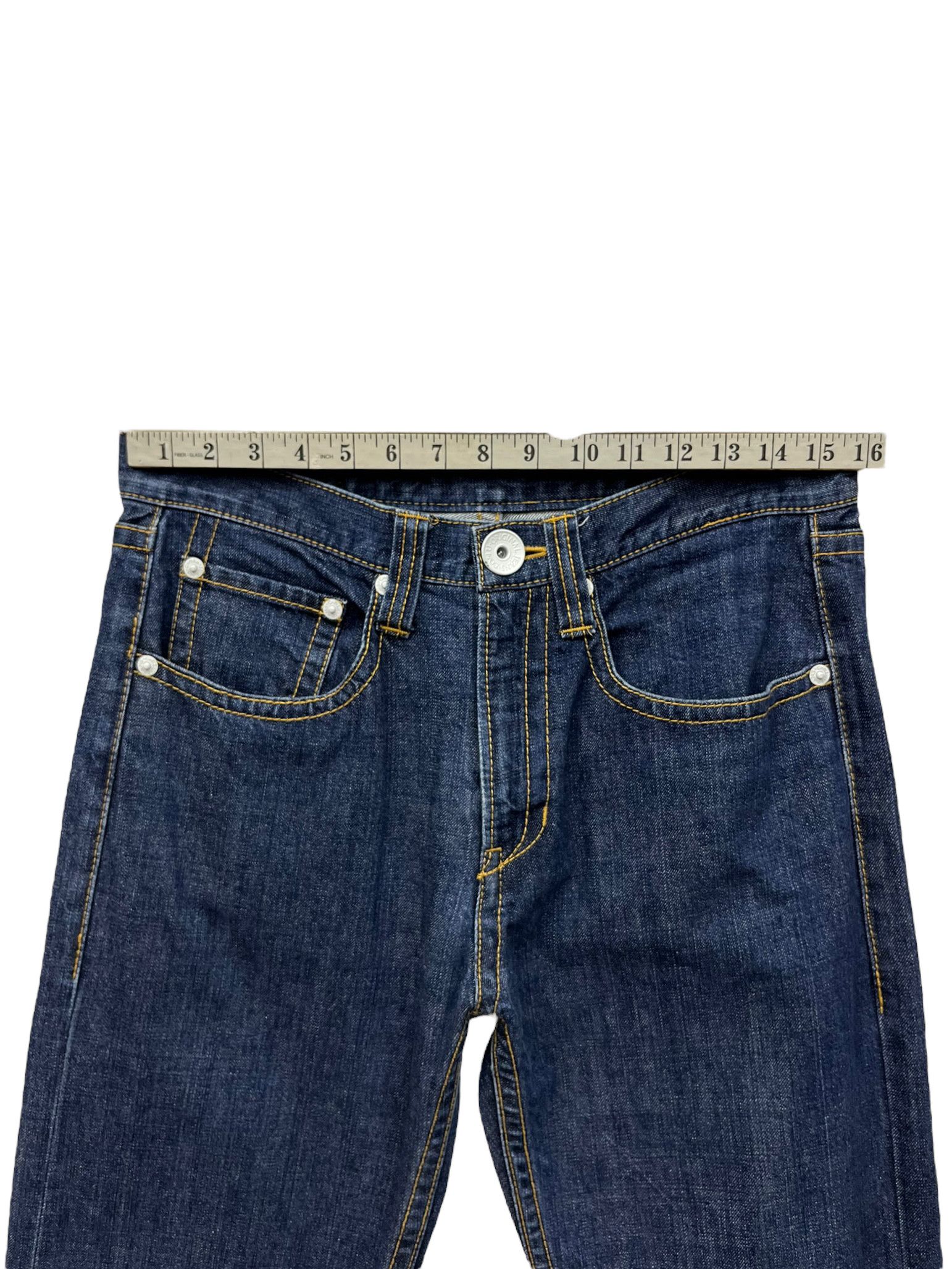 Other 🔥VERY RARE💥90’s CO&LU Big Print Blue Denim Size US 31 - 7 Thumbnail