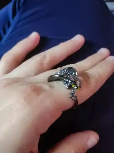Jewelry Tsukiko x Kazue Mini Dragon Adjustable Ring Size ONE SIZE - 3 Thumbnail
