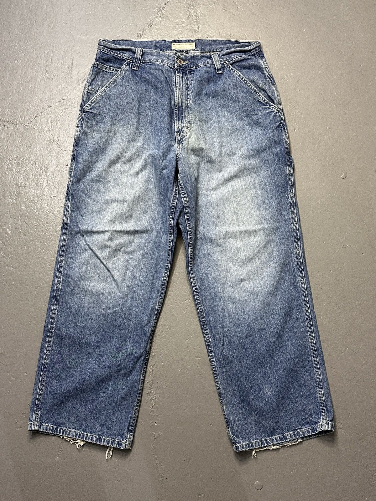 American Eagle Outfitters American Eagle Outfitters Jeans Mens Baggy Carpenter 33x30 Size US 33 - 3 Thumbnail