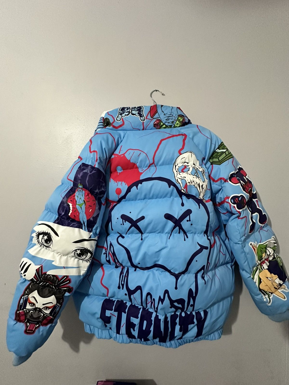 Japanese Brand Eternity BC/AD Puffer Jacket Mens Unisex 2XL Vtg 90s Anime Size US XXL / EU 58 / 5 - 2 Thumbnail