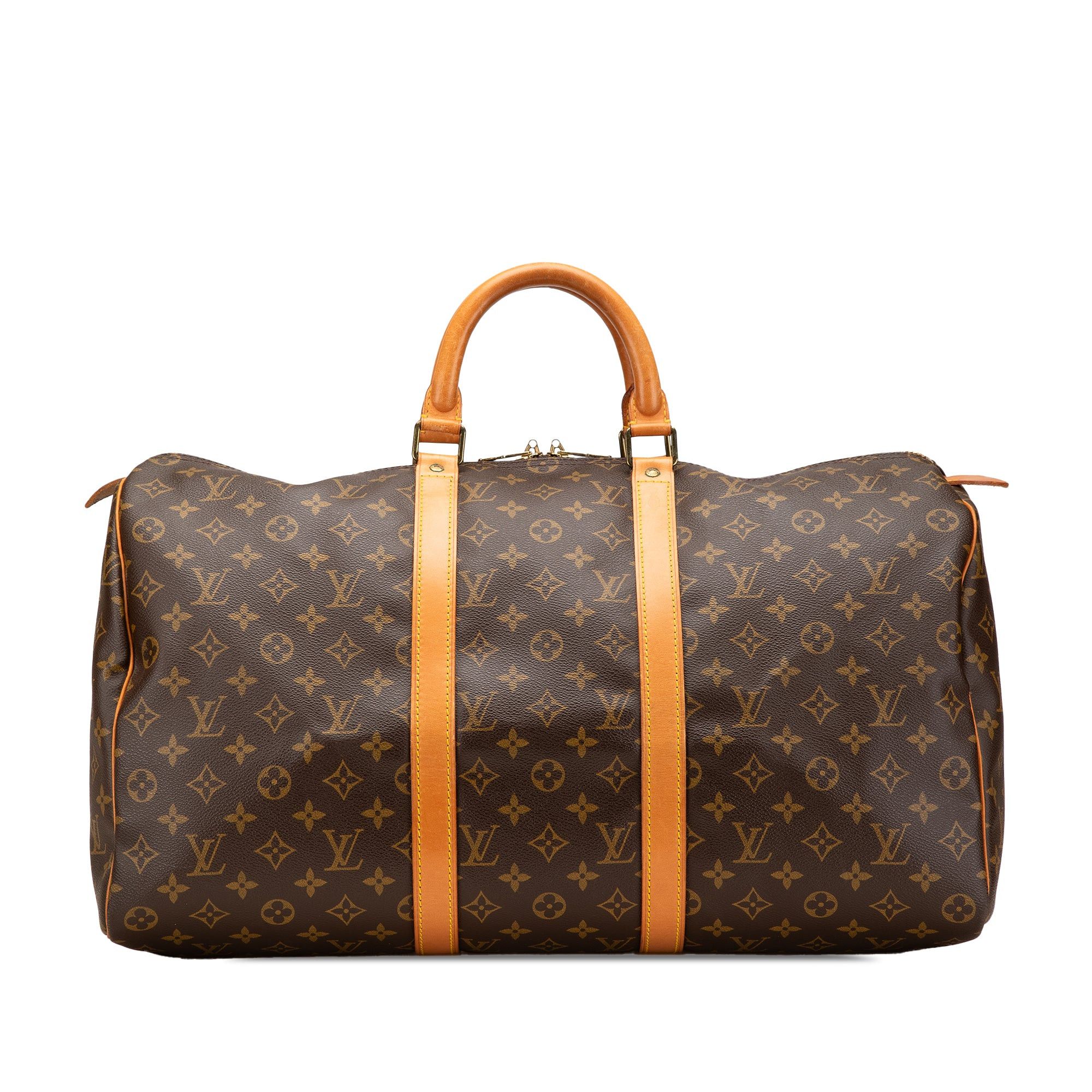 Louis Vuitton Louis Vuitton Monogram Keepall 50 Brown Size ONE SIZE - 1 Thumbnail